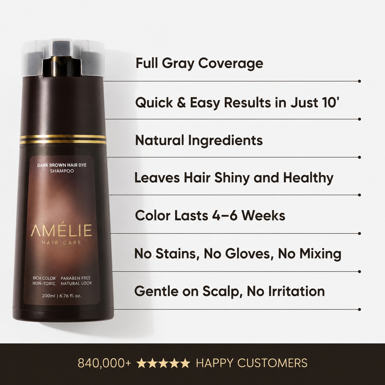Softer-Looking Grey Roots in Just 10 Minutes With Amélie Haircare