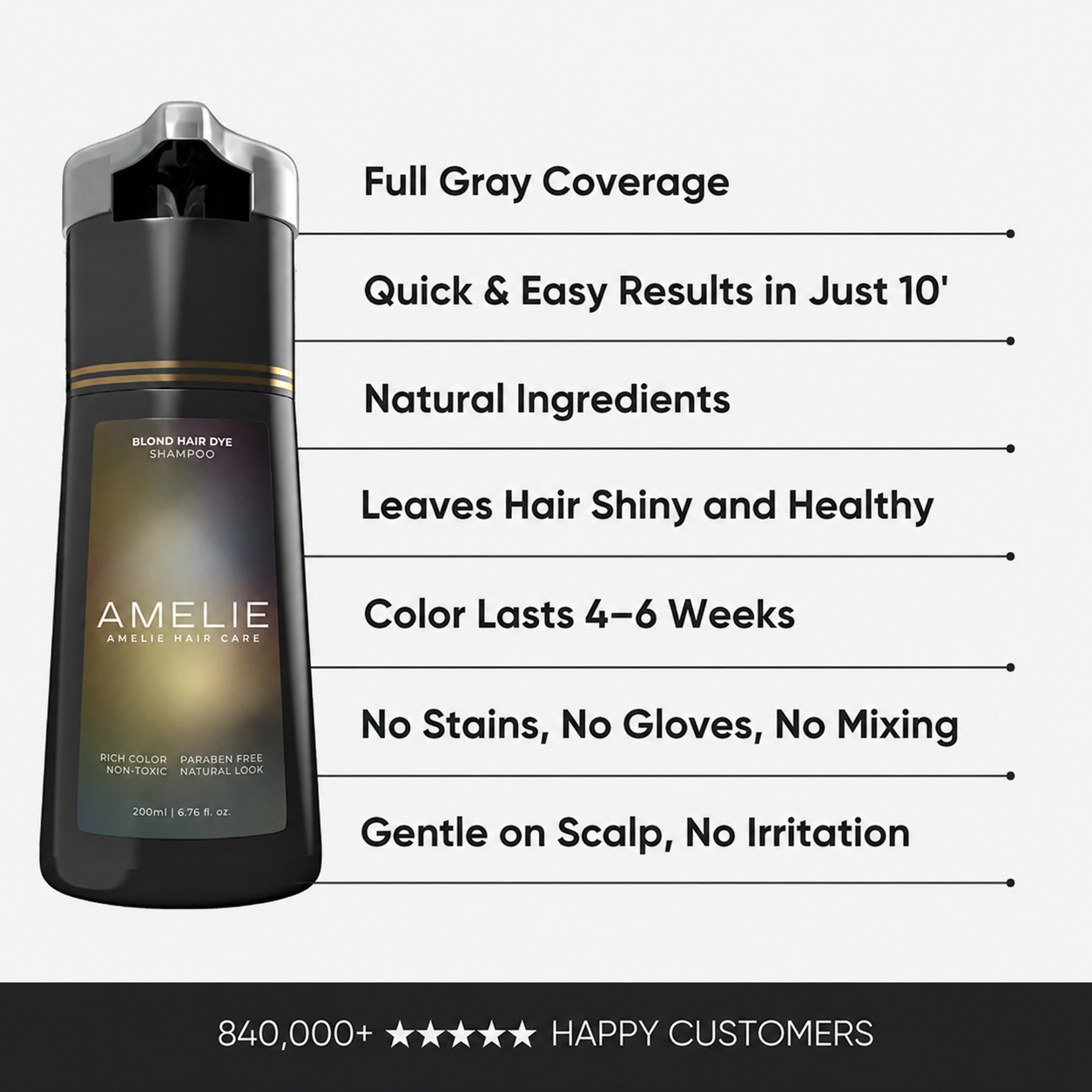 Softer-Looking Grey Roots in Just 10 Minutes With Amélie Haircare